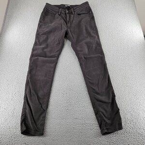 DUER N2X Slim Fit Jeans Mens 32x32 Black Stretch Performance Denim Pants Casual